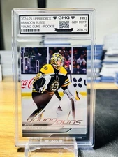 2024-25 Upper Deck Brandon Bussi Young Guns Rookie GMG Graded 10 Gem Mint 💎 RC