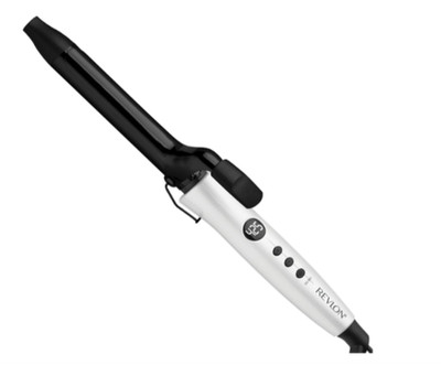 Revlon Crystal C + Ceramic Hair Curling Iron Long-Lasting Shine and Less Frizz