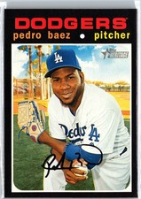 2020 Topps Heritage - Pedro Baez #172 Los Angeles Dodgers