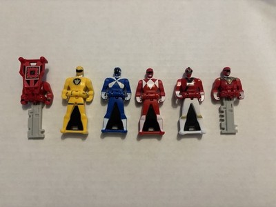 Power Rangers legendary Keys Mixed Lot Of 6 Bandai