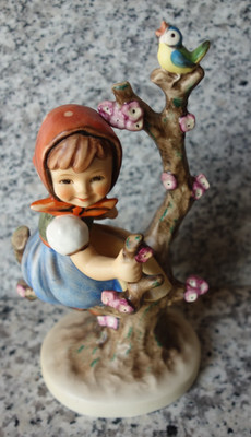 Hummel Figur große Ausgabe 15cm hoch Hum 141/1 ''Frühling'' FM 6 * neue Ausführung
