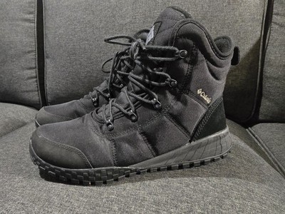 Columbia Fairbanks Omni-Heat BM1898-010 Men's US 10.5  Black Winter Boots 