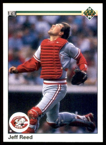 1990 Upper Deck Jeff Reed Cincinnati Reds #165A | eBay
