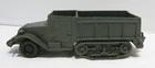 MARX HALF TRACK PERSONNEL CARRIER for BATTLEGROUND PLAYSET VINTAGE DARK GREEN
