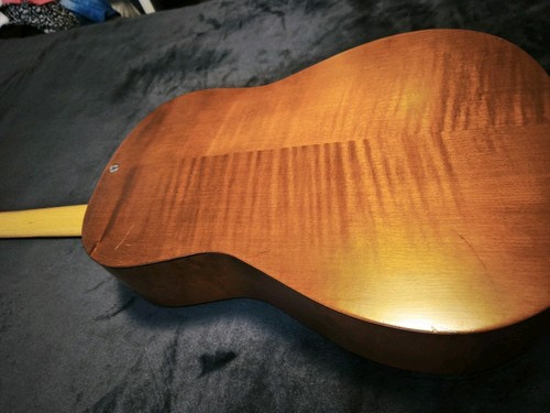 Vecchia chitarra chitarra da concerto Guitar "Hopf"Made In Germany 1973 - Foto 2 di 14