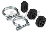 Montagesatz Abgasanlage HJS 82 22 4678 FüR 206 2A CC 2D Peugeot Nach Katalysator