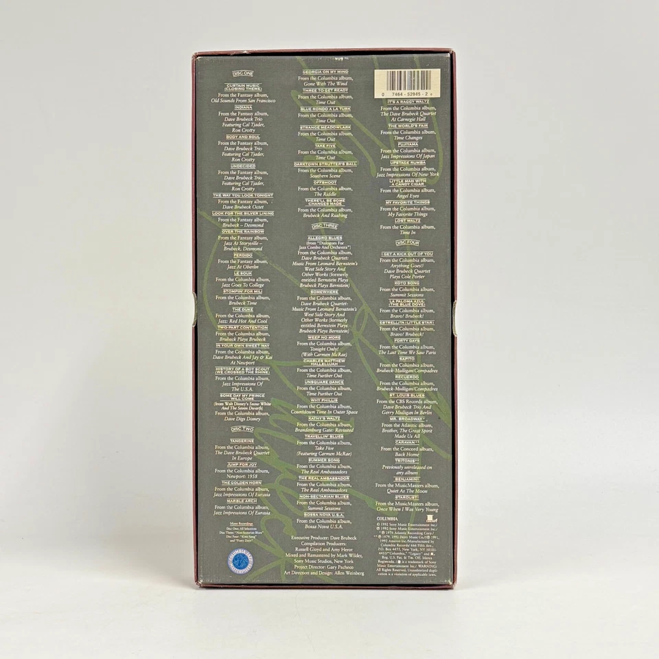 Dave Brubeck – Time Signatures A Career Retrospective CD Boxset 52945 - Bild 3 von 4