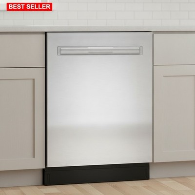 Dishwasher 24 Inch Stainless Steel Built-in Quiet Power Wash Third Rack