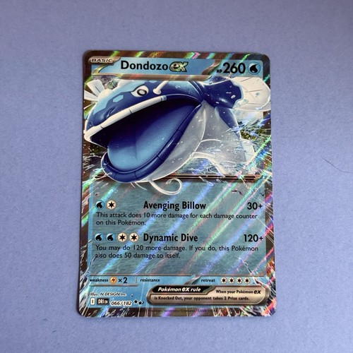 Pokémon Dondozo Ex 66/182 LP+ Destined Rivals