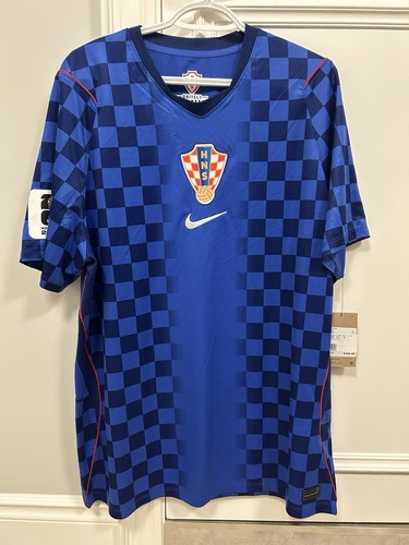 Nike Croatia National Team Away Soccer P35057 Blue Jersey Men’s Size L
