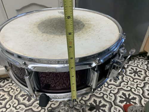 Vintage Remo Controlled Sound Coated Snare Drum Percussion Plus USA - Picture 5 of 24