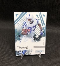 2009 Rookies &amp; Stars LONGEVITY Reggie Wayne /25 PLATINUM COLOR MATCH SSP No. 45