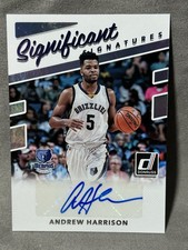 2017-18 Panini Donruss - Significant Signatures Andrew Harrison #SS-AH (AU)