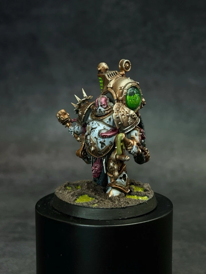 战锤 40K 死亡守卫混沌太空海军陆战队陆军工作室绘画 — 第 2/4 张图片