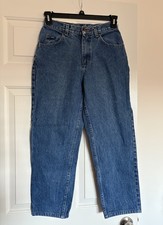 Vintage Lee Originals Jeans Blue Denim High Waist Mom See Measurements Pockets