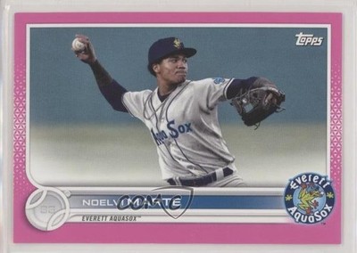 2022 Topps Pro Debut Fuchsia 136/199 Noelvi Marte #PD-81 nd3