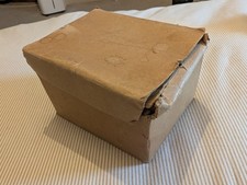 Vintage WW2 Civilian Home Front Gas Mask Box Empty