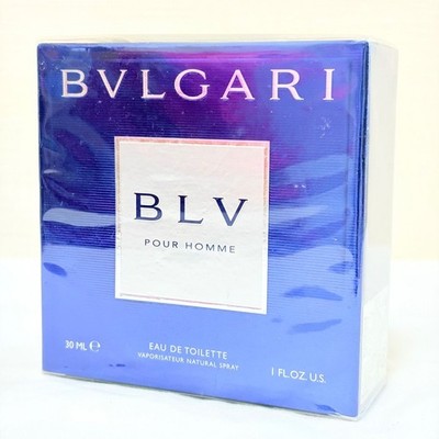BVLGARI BLV Pour Homme Eau de Toilette 30mL 1oz EDT Perfume Fragrance Sealed Box