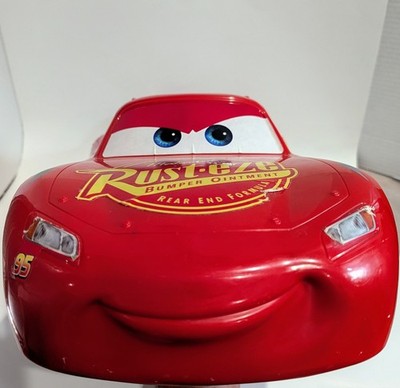  ️ Disney PIXAR Cars Lightning McQueen #95 Large Toy Vehicle Rust-Eze RARE   