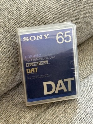 Sony PDP-65C Pro DAT Plus Digital Audio Tape 65 33m - NEU OVP