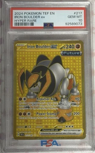 2024 TEMPORAL FORCES - IRON BOULDER EX  217/162 HR PSA 10