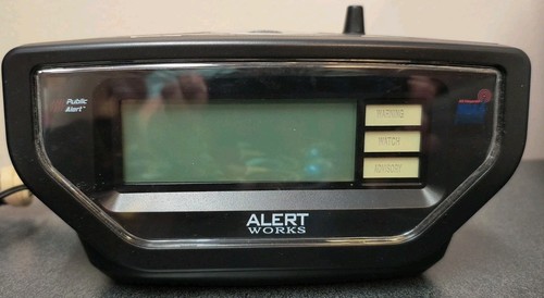 Alert Works EAR-10 NOAA Öffentliche Warnung Wetter Notfall Radio mit S.A.M.E -Rarität-