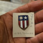 WW2 UNITED STATES ORIGINAL C.B.I. CHINA BURMA INDIA DUI DI UNIT CREST(4)