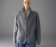 Lammwolle Engbers Herren Strickjacke Grau NP. 149,00€ ENGBERS Lammwool Top!