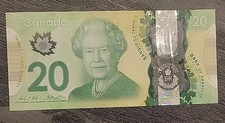 2015 Canada 20 Dollars Queen Elizabeth II Historic Reign Polymer Banknote