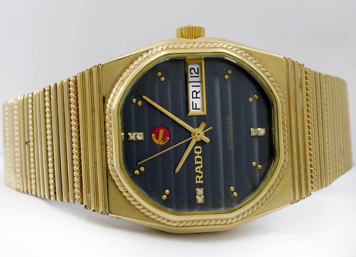 Vintage RADO Voyager 636.3457.2 Automatic D/D Special Dial Watch