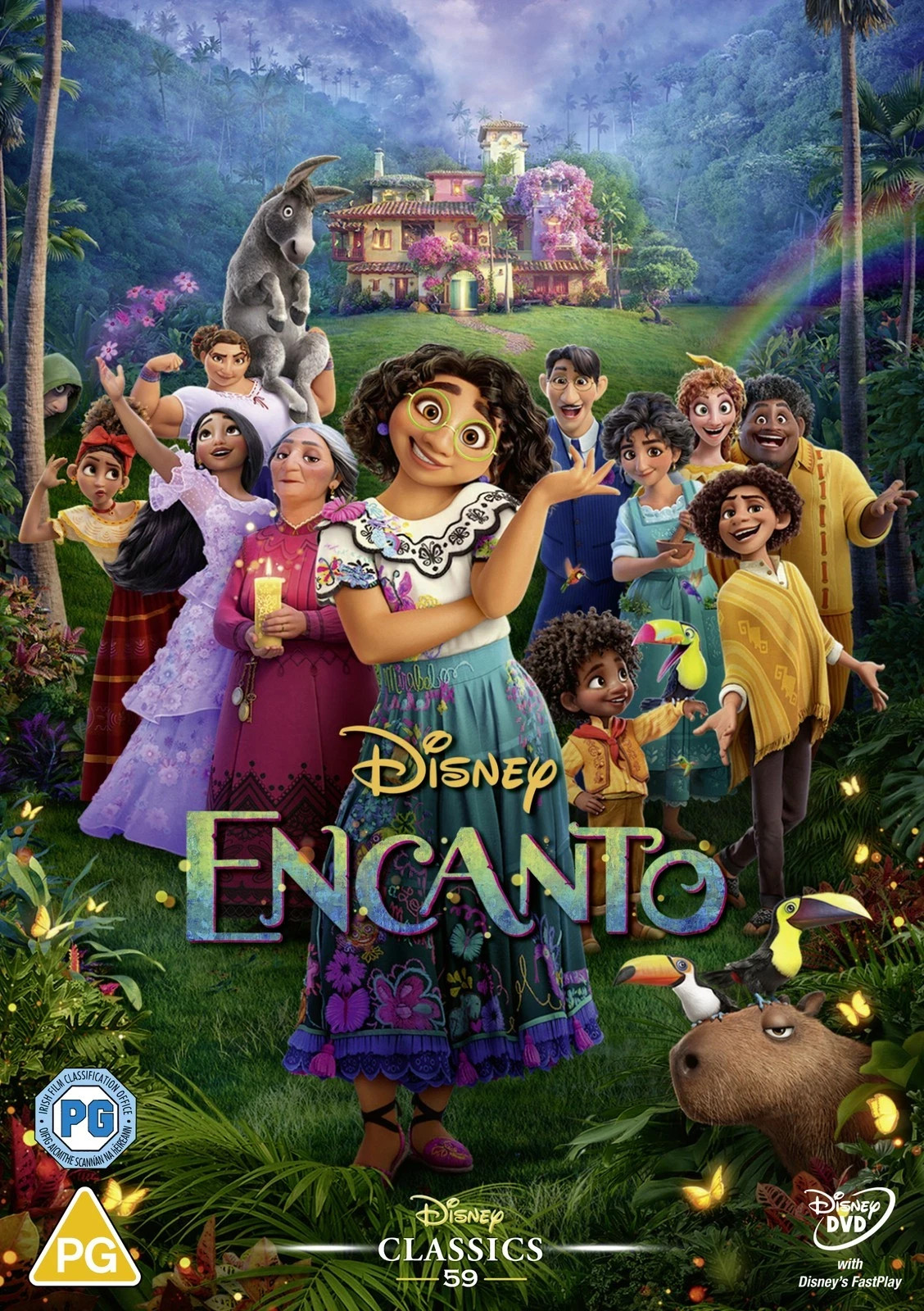 Encanto (DVD) Stephanie Beatriz María Cecilia Botero  R2 New