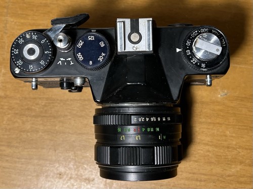 ZENIT 12XP macchina fotografica Con Obiettivo Helios 44m 4 , Usata Funzionante - Bild 10 von 19