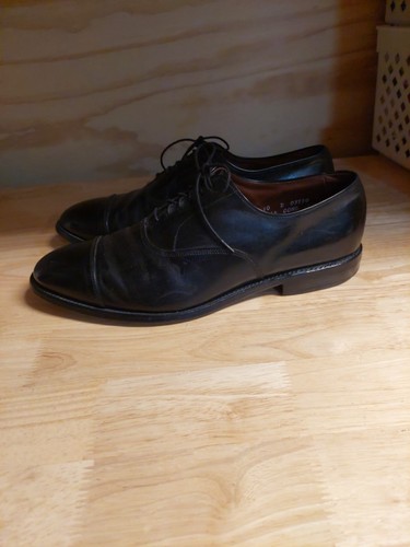 Scarpe eleganti Allen Edmonds Park Avenue Oxford da uomo taglia 10 D in pelle nera con cappuccio - Foto 6 di 7