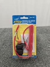 Universal Ignition Kill Switch Lanyard Watercraft Marine Seachoice 11681 Boat