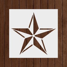 Star Stencil, Reusable Star Stencil, Art Stencil - DIY Craft Stencil, Painting