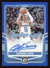 2024 Donruss Optic Signature Series Ousmane Dieng #SS-OUS Blue 24/25