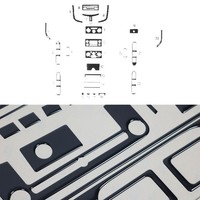 Innenraum Dekor Cockpit FüR Peugeot 207 2007-2014 Piano Schwarz Optik 23Tlg