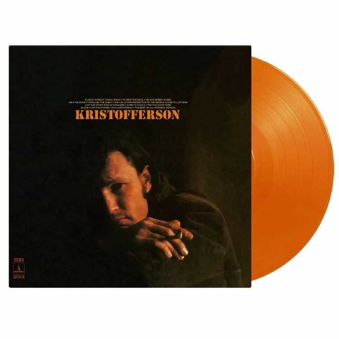 KRISTOFFERSON, Kris - Kristofferson (reissue) - AUDIOPHILE ORANGE VINYL LP