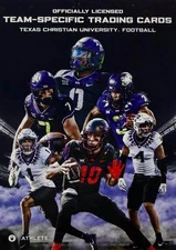 2024 TEXAS CHRISTAIN UNIVERSITY (TCU) FOOTBALL TRADING CARDS ONIT ATHLETE