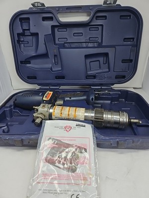 Untested* Lincoln Model 1800 18v Power Luber Grease With Case & Manual Read
