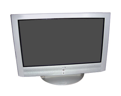 SONY WEGA 32" PLASMA FLATSCREEN WIDESCREEN TV WITH FREEVIEW (IN SILVER) - £329