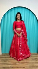 ETHNIC WEAR HEAVY SULB SILK LEHENGA CHOLI WITH DUPATTA FOR WOMEN AND GIRLS