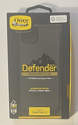Otterbox Defender Series Phone Case And Holster For Google Pixel 4 XL Black