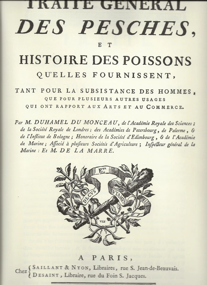 Traité général des pêches  et histoire des poissons qu'elles fournissent. 3 vol. - Photo 3/4