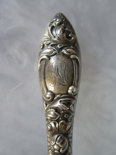 ANTIKES VIKTORIANISCHES GORHAM STERLINGSILBER ZWEI HAARBÜRSTEN & SCHUHLÖFFEL SET - Bild 11 von 22