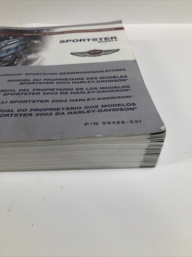 2003 Harley Davidson International Owners Manual p/n 99468-031 - Picture 11 of 24