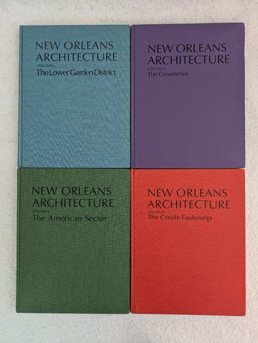 Lot of NEW ORLEANS ARCHITECTURE Volumes 1-8 Pelican Publishing Company - Picture 3 of 24