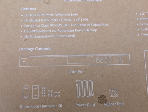 UBIQUITI UNIFI DREAM MACHINE PRO UDM PRO ALL IN ONE NETWORK APPLIANCE NEW - Photo 5/7