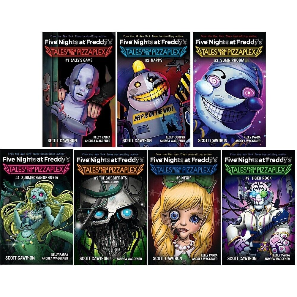 Five Nights at Freddy's: Tales from the Pizzaplex Series 7 Books Collection Set - Image 4