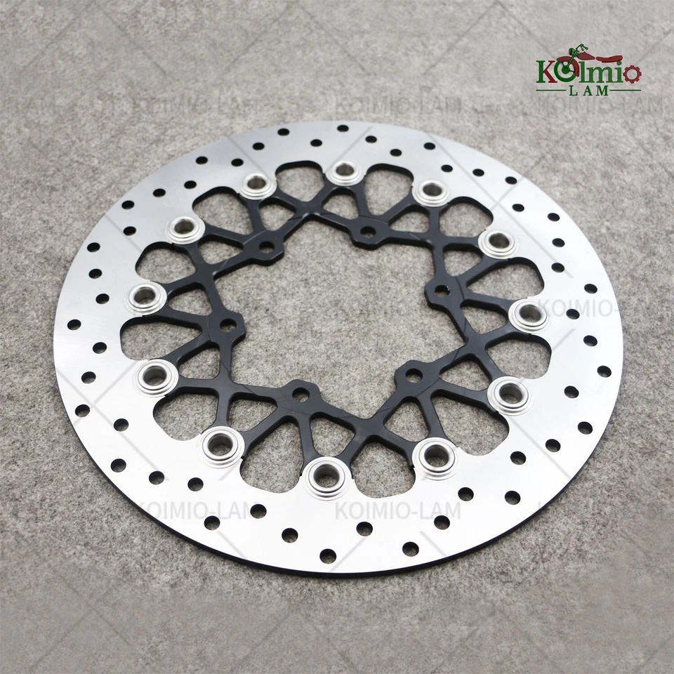 Ajuste para rotores de disco de freio dianteiro Suzuki GSXR600 GSXR750 K8 GSXR1000 K9 - Imagem 4 de 4